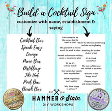 Hammer at Home: Wine, Beer, Cocktails, Oh My!