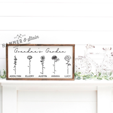 Hammer at Home - Birth Flowers