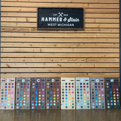 Hammer at Home - Paint and Stain Options
