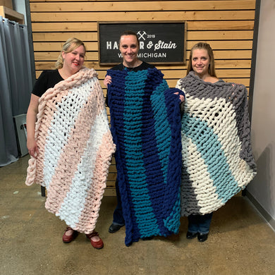 Hammer at Home - Cozy Knit Blanket