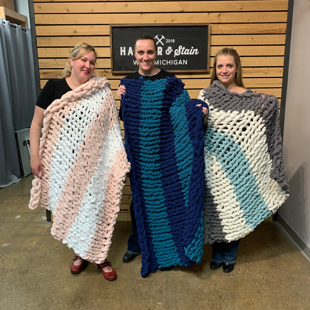 Hammer at Home - Cozy Knit Blanket