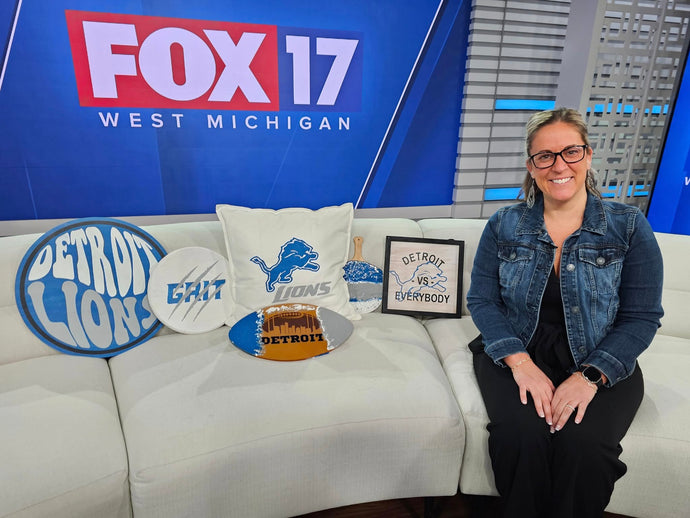 Fox 17 - Pop-Up Lions Workshop