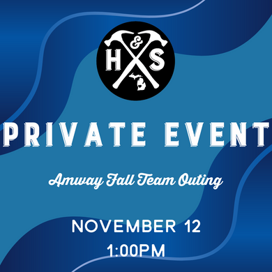 11/12/24 (1:00pm) - Amway Fall Team Outing