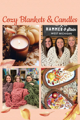 10/25/25 -12pm- Cozy Knit Blanket Workshop