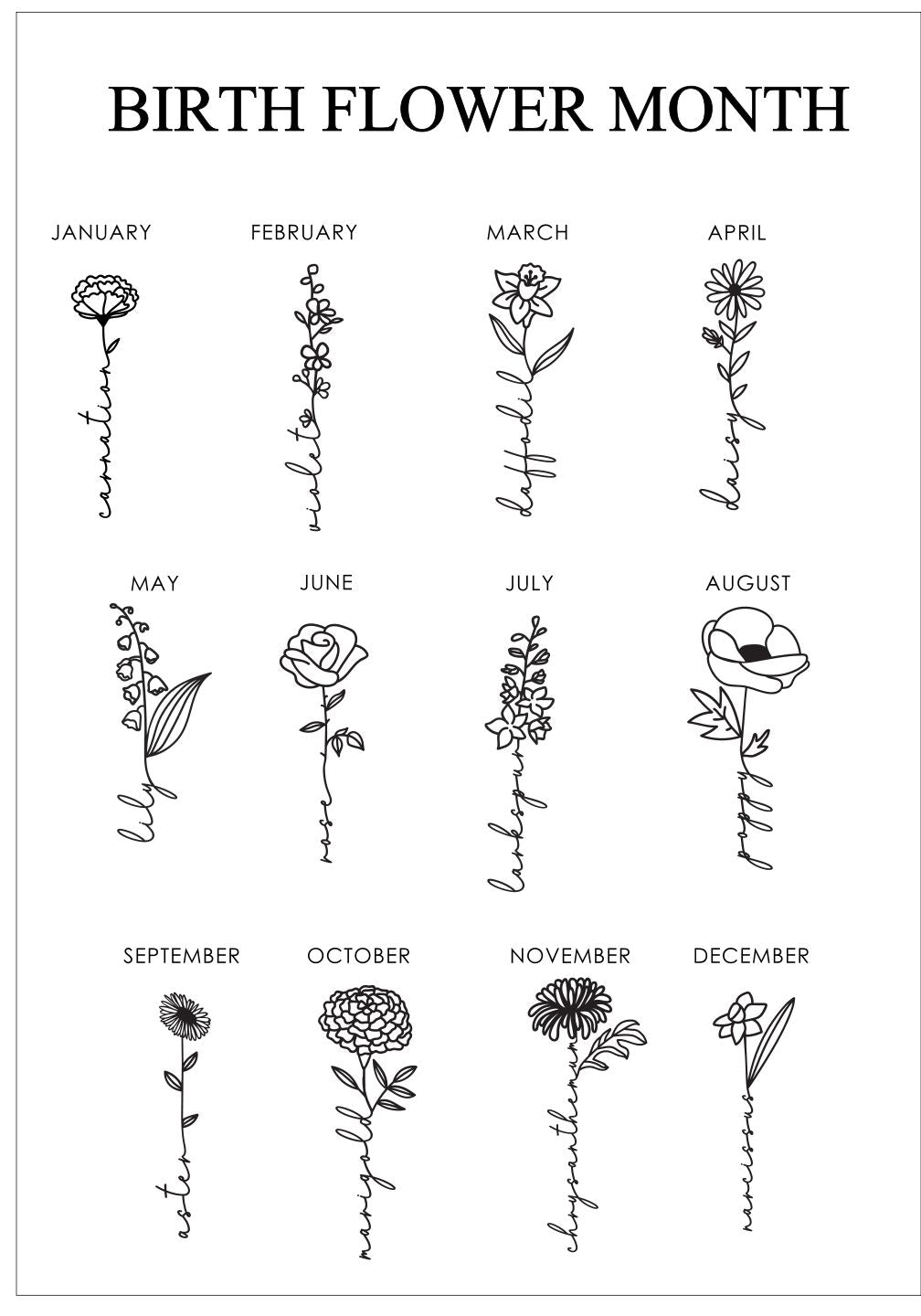 Birth Flowers - 11/20/26 6pm