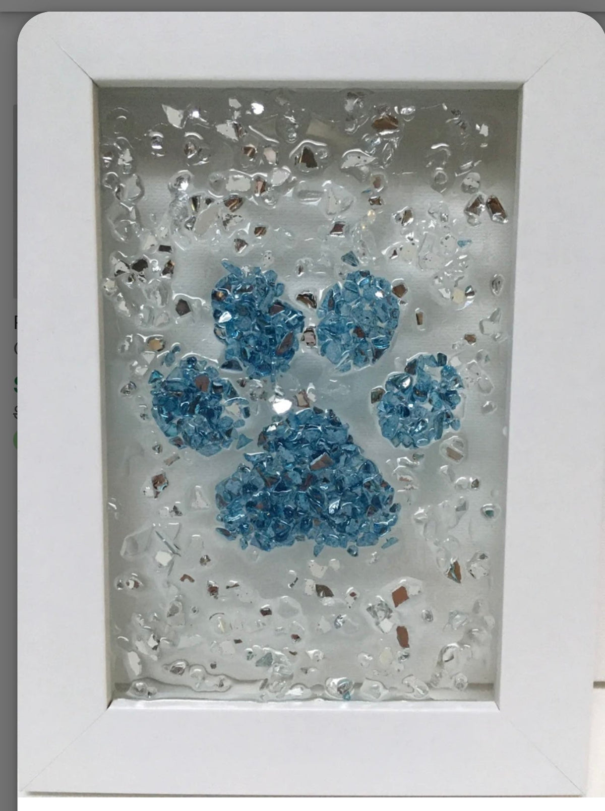 Crushed Glass Art