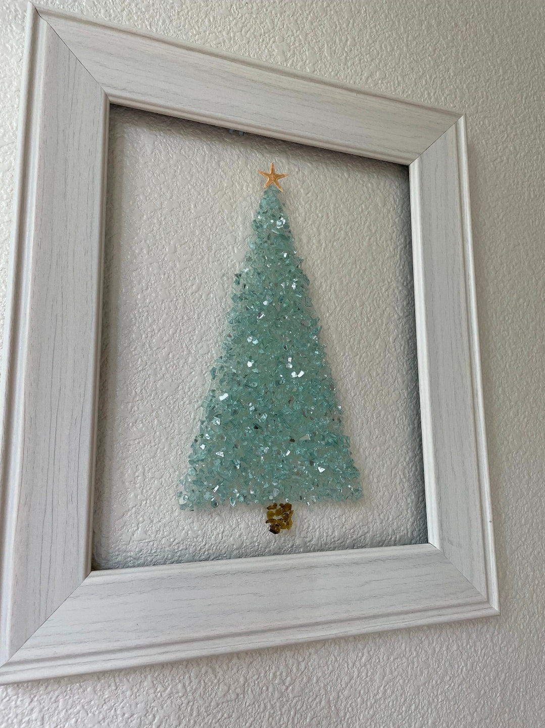 Crushed Glass Art