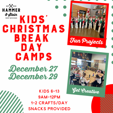 *Kids' 2023 Christmas Break Day Camps*