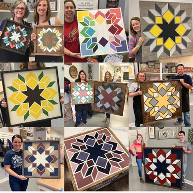 Barn Quilt Workshop - 9/20/25 - 12pm