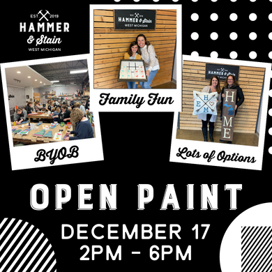 12/17/23 (2:00pm - 6:00pm) - Open Paint