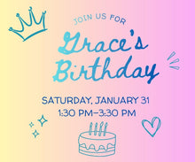 1/31/26 - 1:30pm - Grace's 11th Birthday Party!