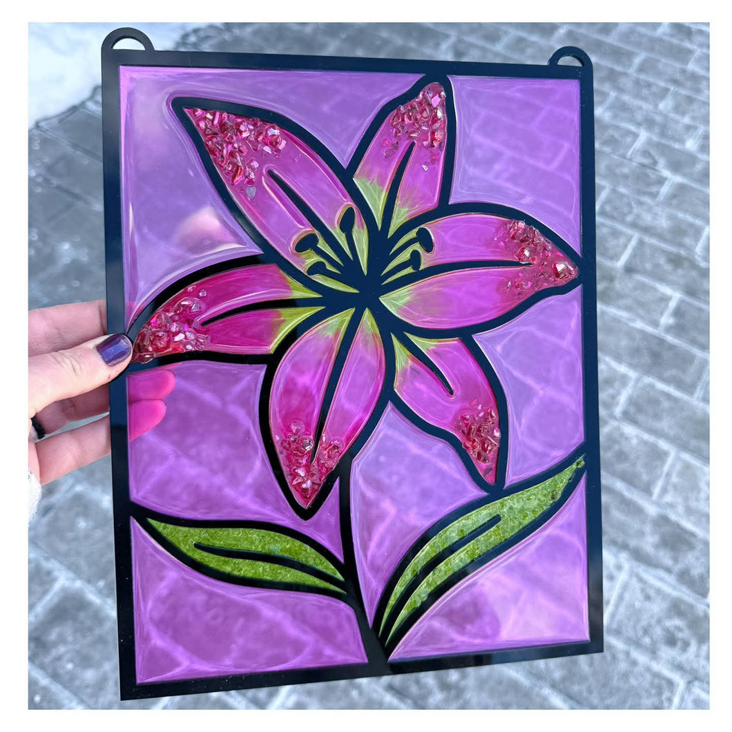 2/21/26 - 4pm - Stained Glass Sun Catchers