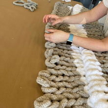 Cozy Knit Blanket Workshop - 9/14/25 12pm