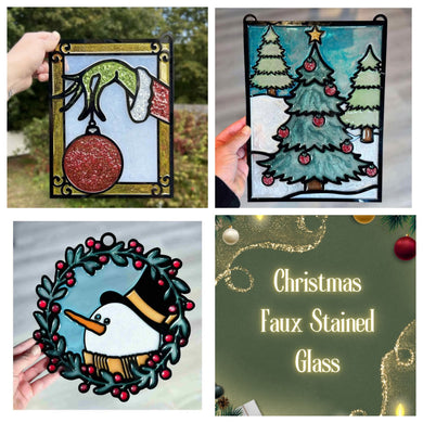 11/12/25 - 6pm - Faux Stained Glass