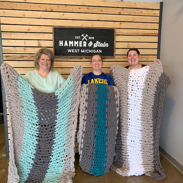 Made to Order - Cozy Hand Knit Blanket – Hammer & Stain Clayton