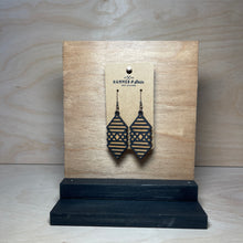 Wood & Macrame Earrings