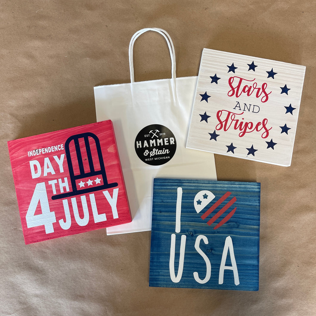 Hammer at Home - Independence Day 3-Pack (Adult & Kid)